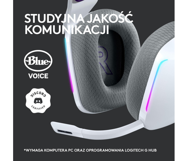 Logitech G733 Lightspeed białe - 594938 - zdjęcie 14